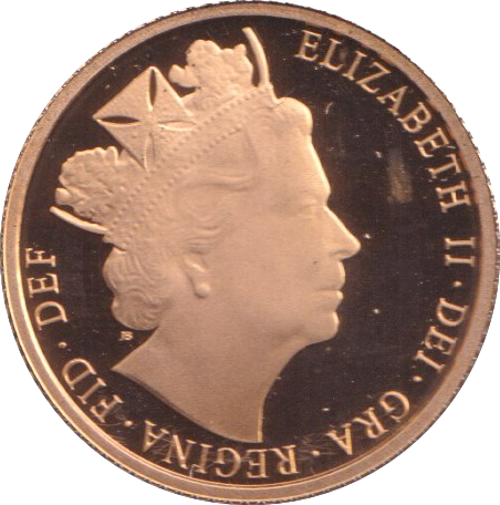 2016 GOLD HALF SOVEREIGN ( PROOF )