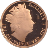 2016 GOLD HALF SOVEREIGN ( PROOF )