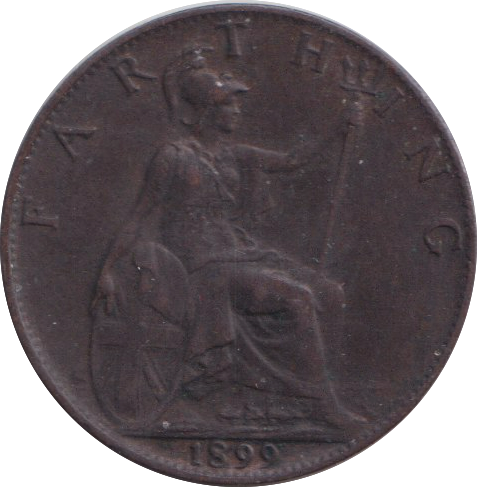 1899 FARTHING ( EF )