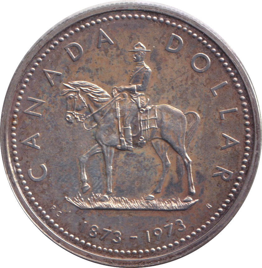 1973 SILVER DOLLAR CANADA