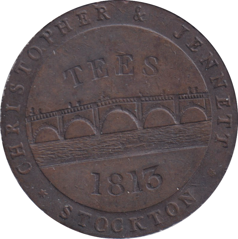 1811 STOCKTON PENNY TOKEN
