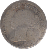 1874 THREEPENCE ( NF )