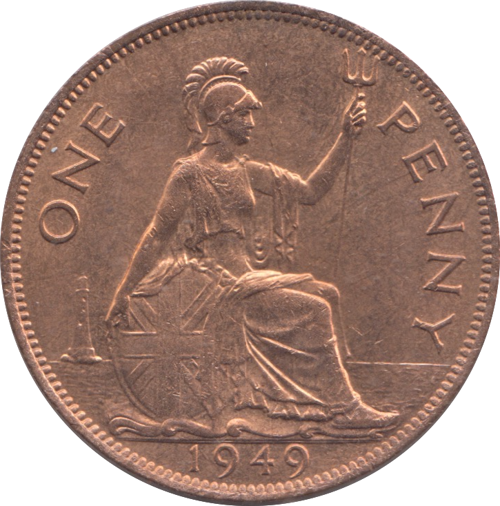 1949 PENNY ( UNC )