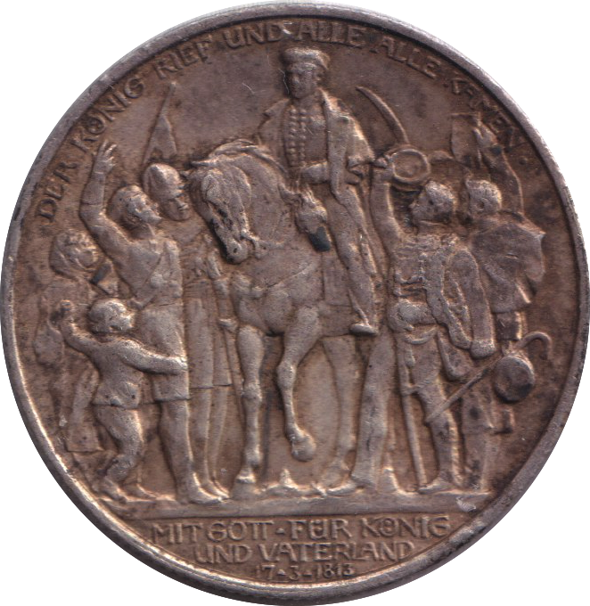 1913 SILVER 2 MARK GERMANY