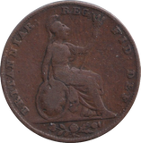 1842 FARTHING ( NF )