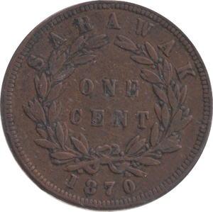 1870 CENT SARAWAK