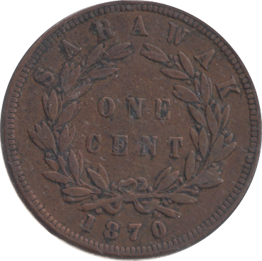 1870 CENT SARAWAK