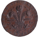 1796 HALF PENNY TOKEN