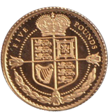 2024 GOLD PROOF FIVE POUND TRISTAN DA CUHNA