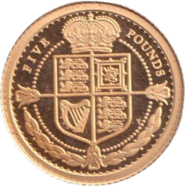 2025 GOLD PROOF FIVE POUND TRISTAN DA CUHNA