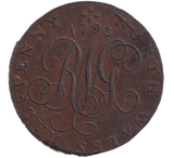 1793 HALFPENNY TOKEN NORTH WALES