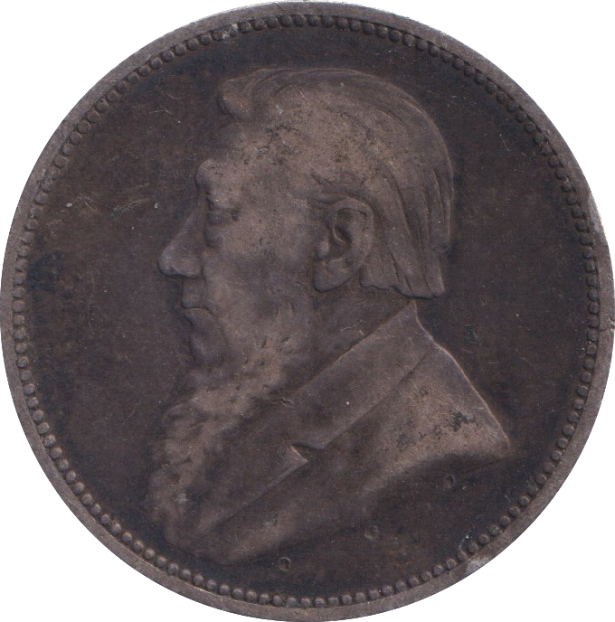 1894 SILVER TWO SHILLINGS SOUTH AFRICA