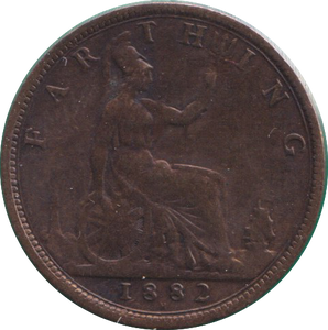 1882 FARTHING ( GF )