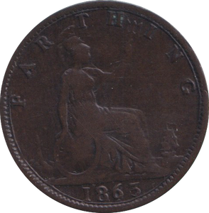 1863 FARTHING ( GF )