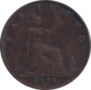 1875 FARTHING ( GF )