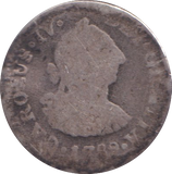 1789 SILVER TWO REALES MEXICO