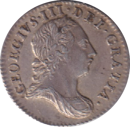1762 MAUNDY THREEPENCE ( GVF )