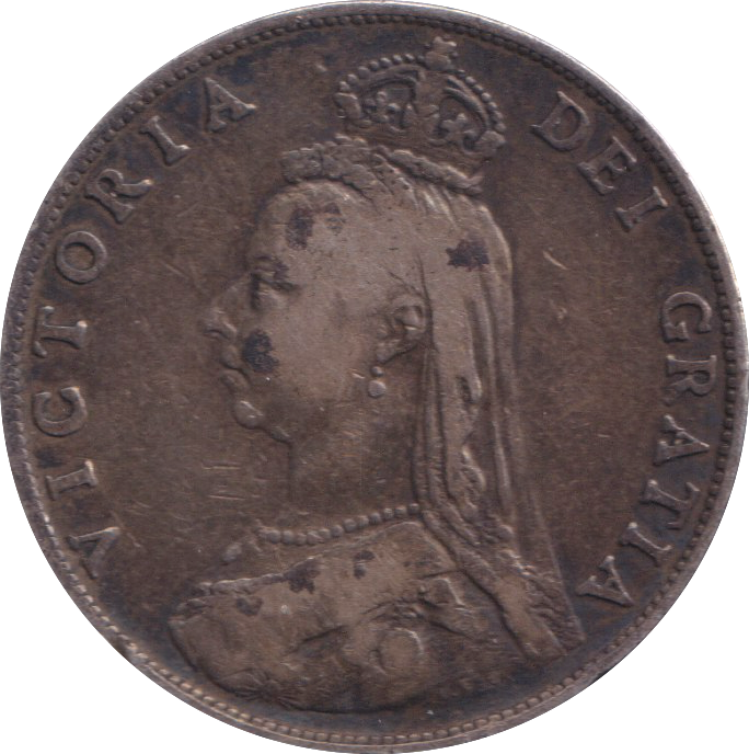 1887 ONE FLORIN ( GF )
