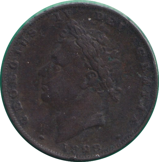 1828 FARTHING ( FINE )