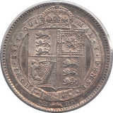 1889 SHILLING (EF)