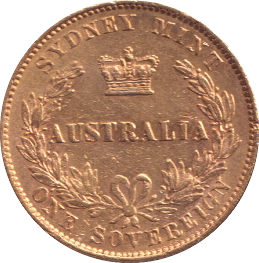 1870 GOLD SOVEREIGN AUSTRALIA