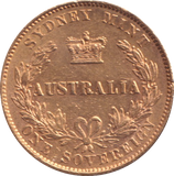 1870 GOLD SOVEREIGN AUSTRALIA
