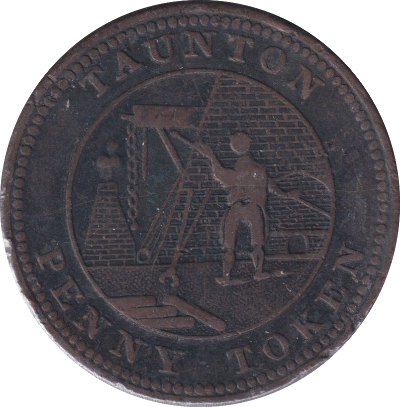 1811 TAUNTON PENNY TOKEN