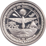 1991 SILVER PROOF FIFTY DOLLARS IL 2 SHTURMOVIK