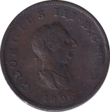 1806 HALFPENNY ( GF )