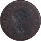 1807 HALFPENNY ( VF )