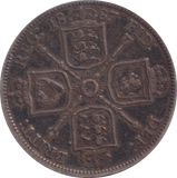 1887 ONE FLORIN ( GF )
