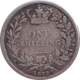 1872 SHILLING ( GF )