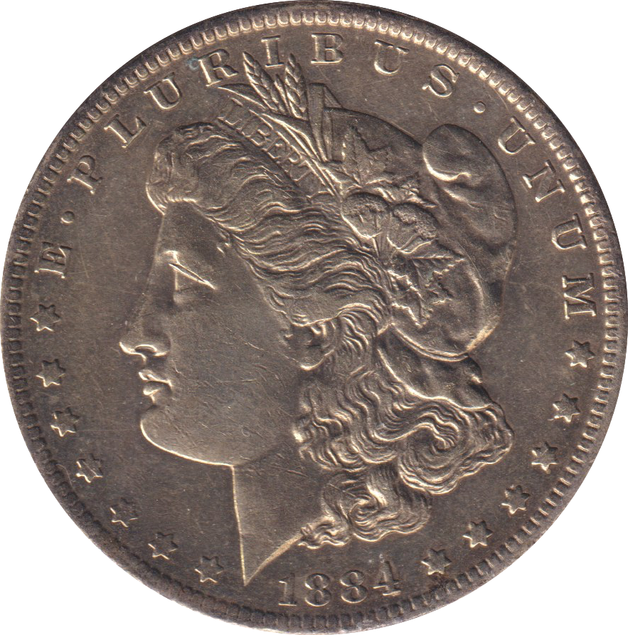 1884 SILVER MARGO DOLLAR