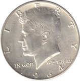 1964 SILVER HALF DOLLAR USA