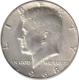 1968 SILVER HALF DOLLAR USA