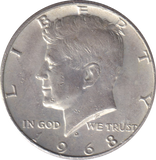 1968 SILVER HALF DOLLAR USA