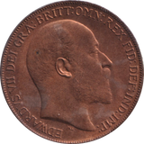 1908 PENNY ( UNC )