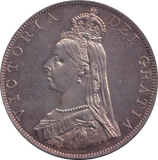 1887 DOUBLE FLORIN ( AUNC )