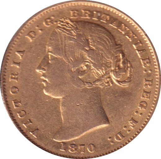 1870 GOLD SOVEREIGN AUSTRALIA