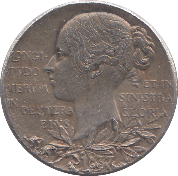 1897 SILVER VICTORIA MEDALLION