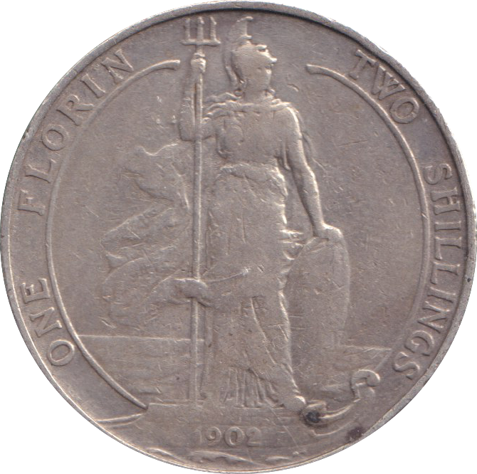 1902 FLORIN ( FINE )