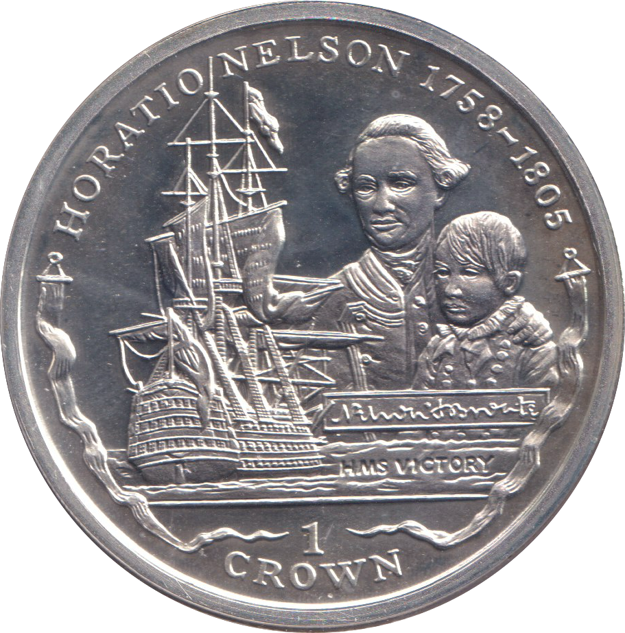 2006 SILVER PROOF ONE CROWN  FALKLAND ISLANDS