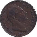 1835 FARTHING ( FINE )