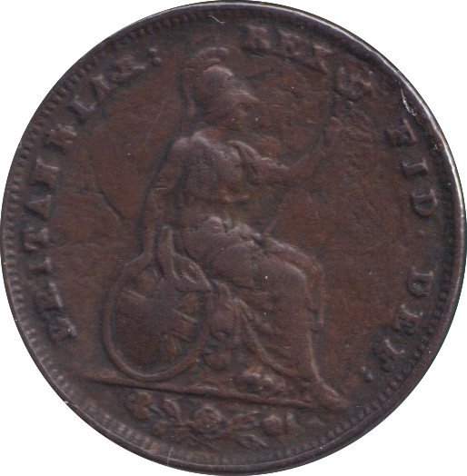 1835 FARTHING ( FINE )