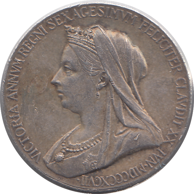 1897 SILVER VICTORIA MEDALLION