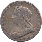 1897 SILVER VICTORIA MEDALLION