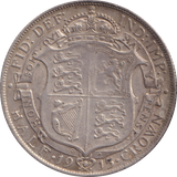 1915 HALFCROWN (VF )