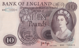 TEN POUNDS BANKNOTE PAGE REF £10-22 ( AUNC )