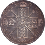 1887 DOUBLE FLORIN ( AUNC )