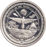 1991 SILVER PROOF FIFTY DOLLARS B-24 LIBERATOR